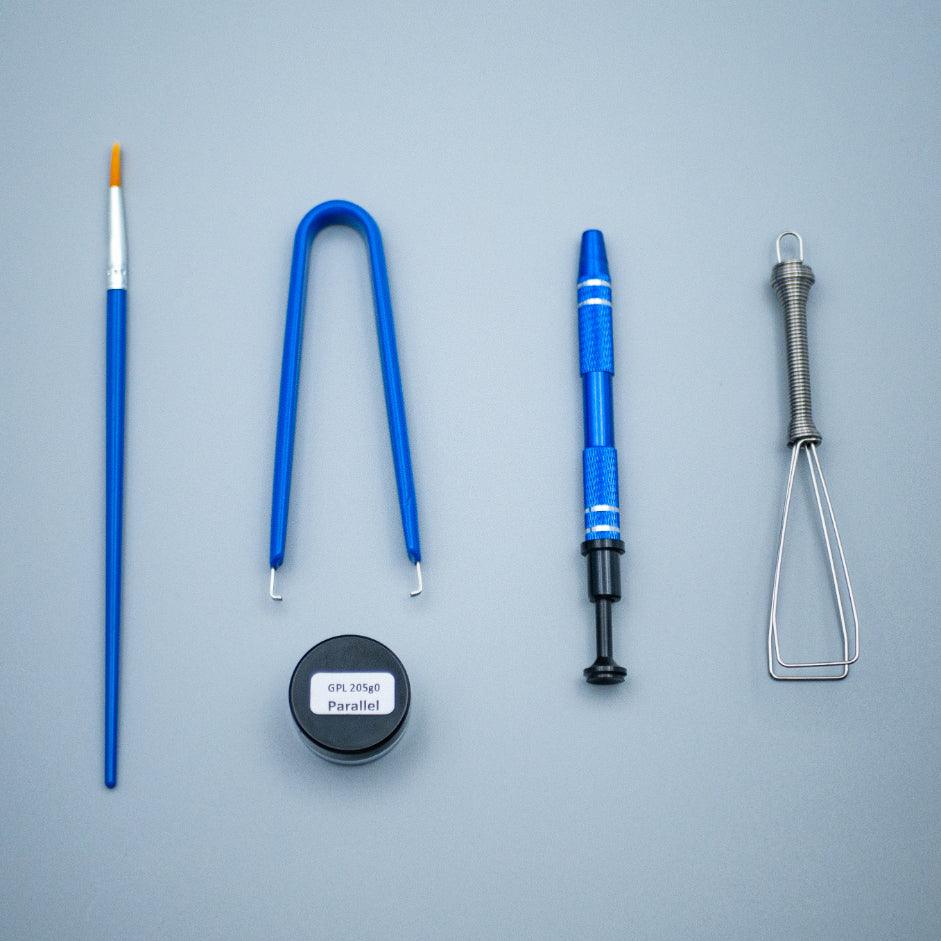 lube kit brush switch puller keycap stemp holder krytox 205g0