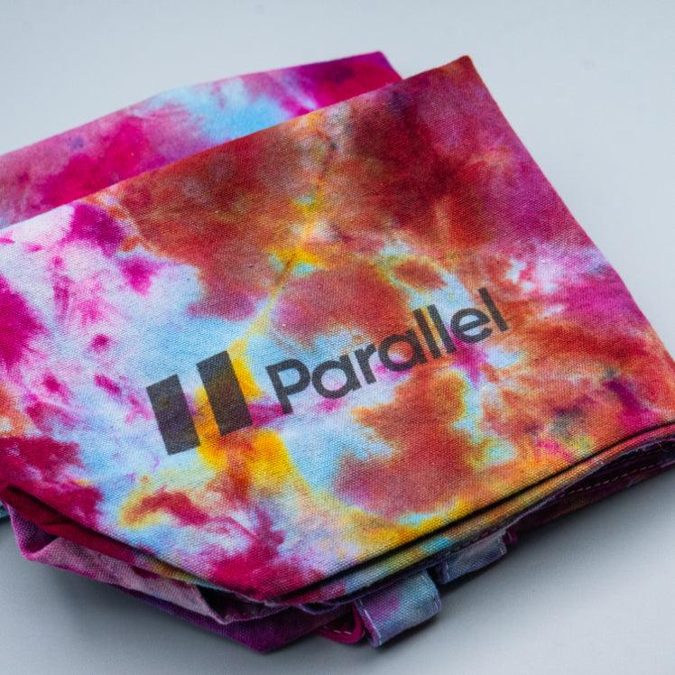 ultraviolet hand dyed bag parallel limited